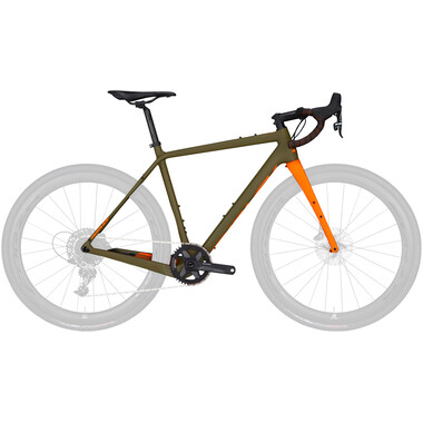 Bicicleta de Gravel RIDLEY KANZO C Shimano GRX 800 Mix 42 dientes Verde 2021 0